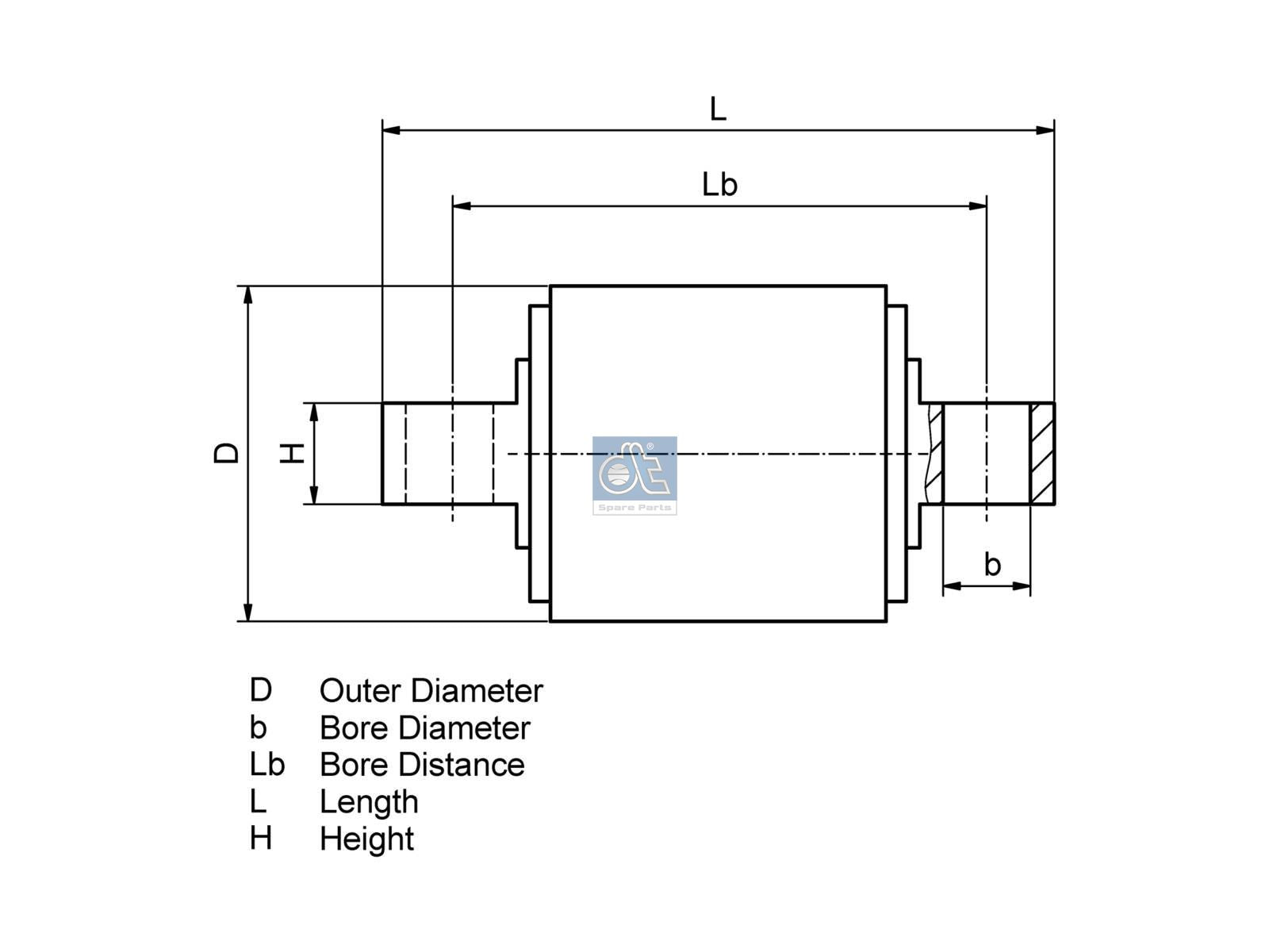 Repair kit | DT Spare Parts 4.90826