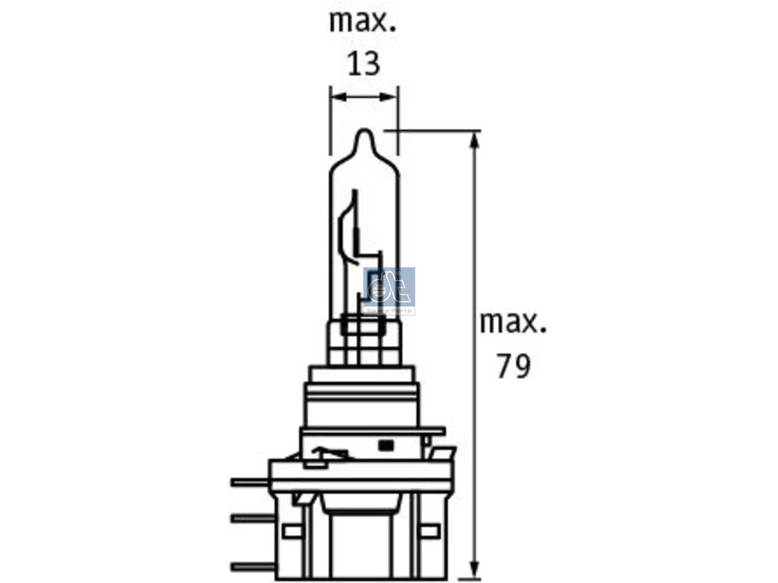 Bulb | DT Spare Parts 9.78166