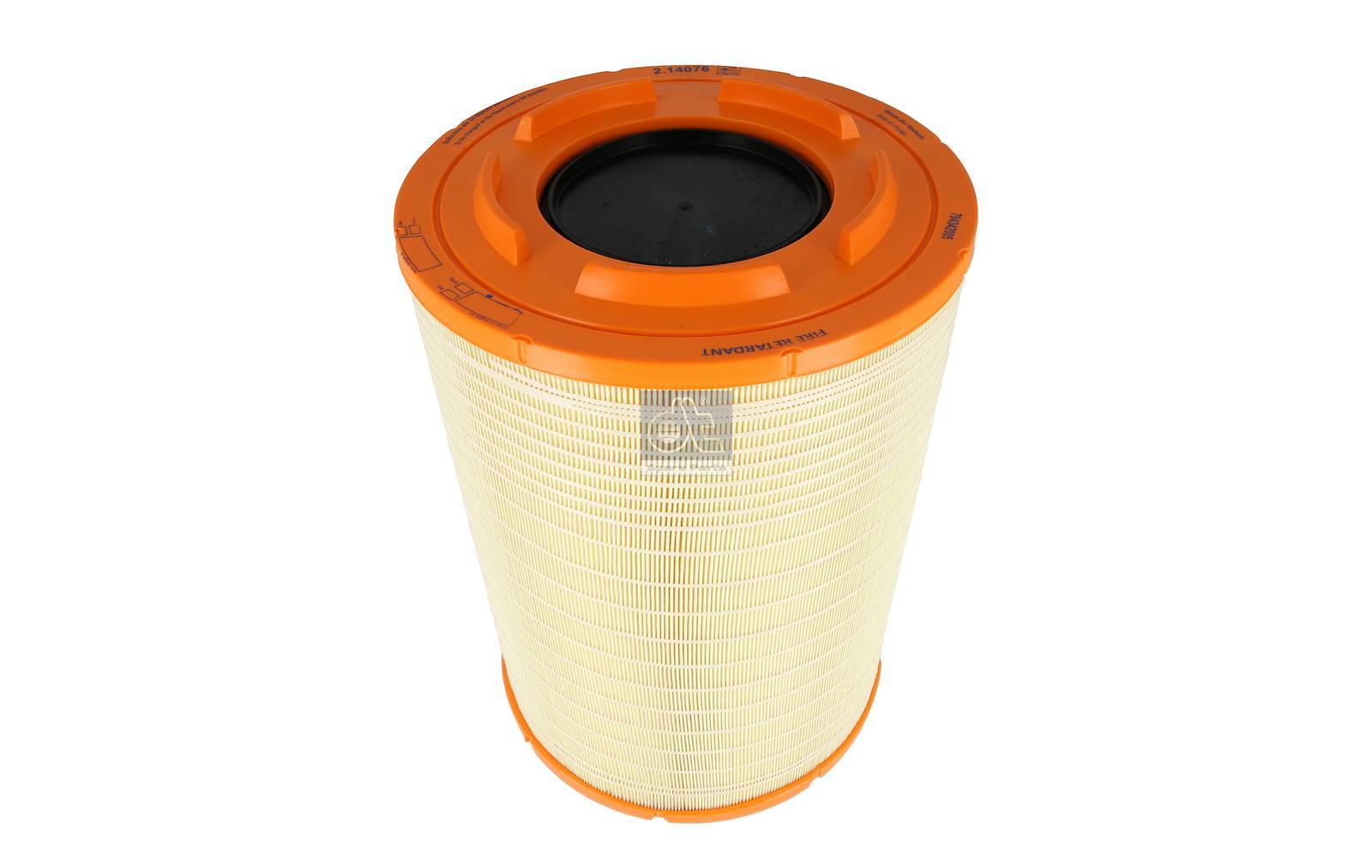Air filter, flame retardant (D: 330 mm,d: 234 mm,H: 495 mm) DT Spare Parts 2.14076