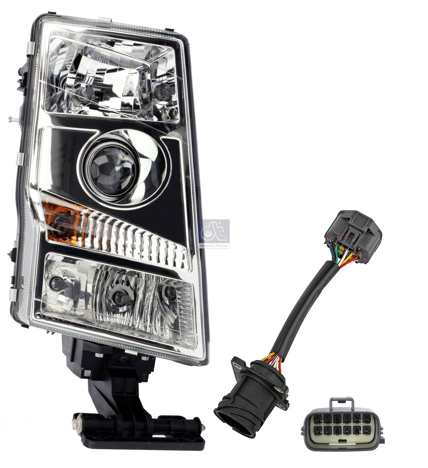 Headlamp, right, without bulb DT Spare Parts 2.24459