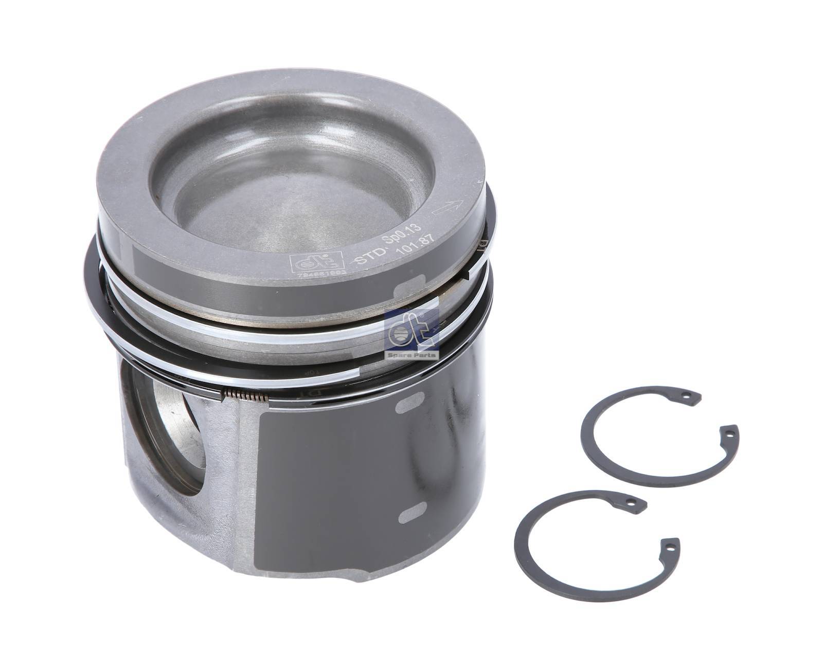 Piston, complete with rings DT Spare Parts 4.50455