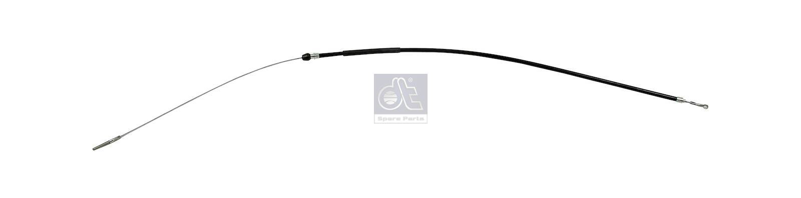 Bowden cable, parking brake DT Spare Parts 7.15712