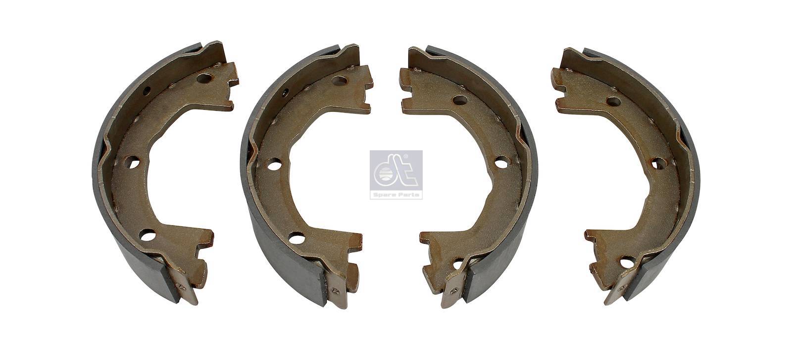 Brake shoe kit, with linings DT Spare Parts 7.92407