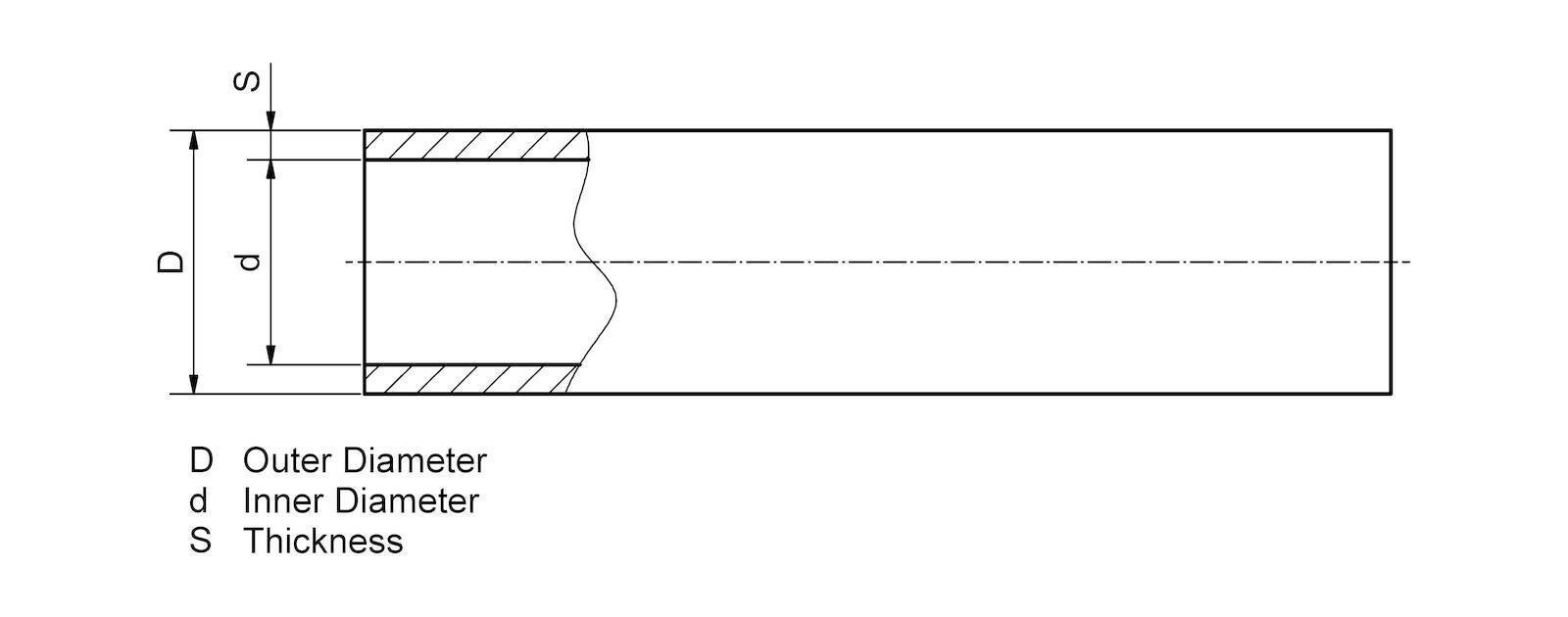 Nylon pipe DT Spare Parts 9.86012