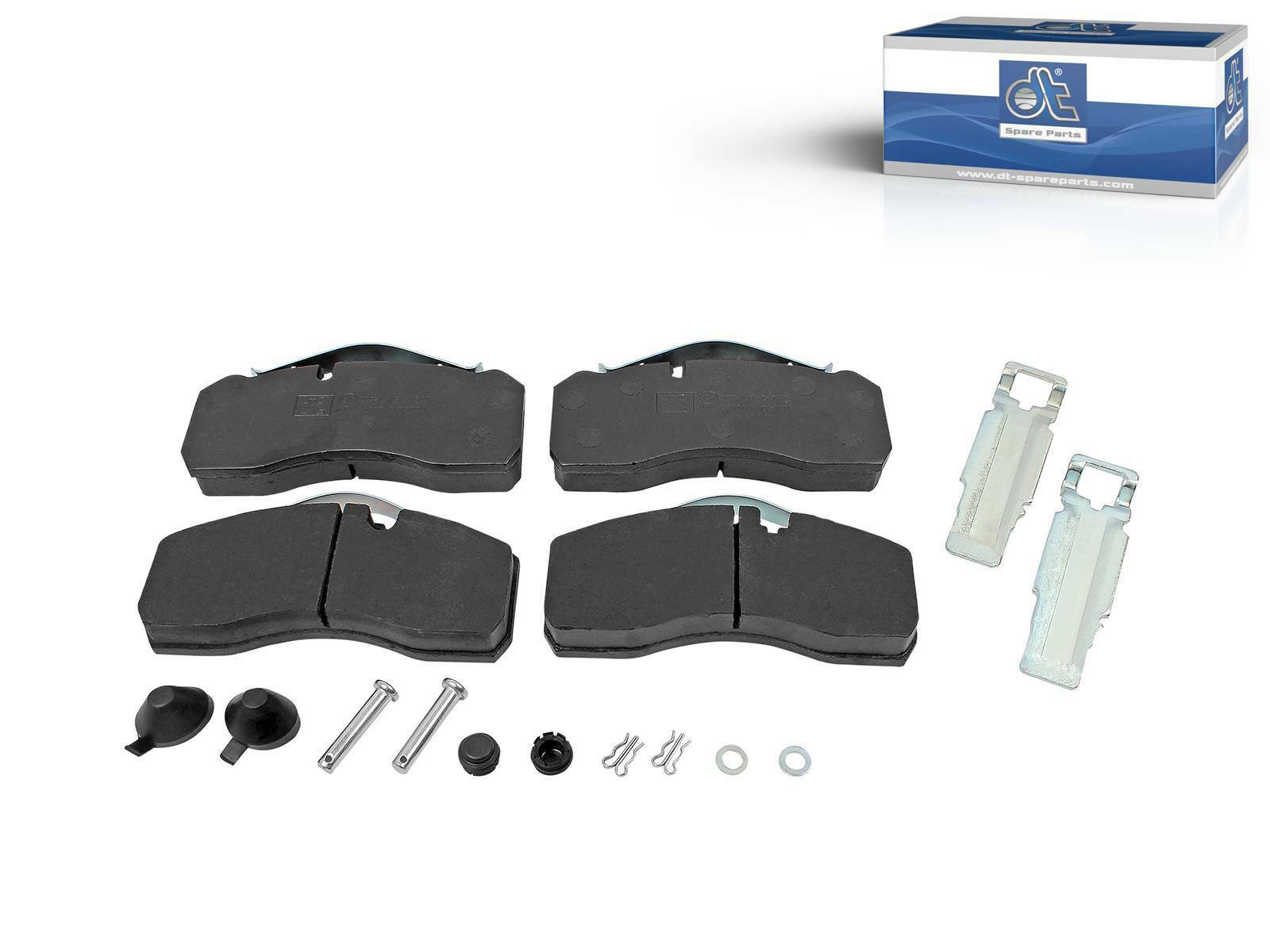 Disc brake pad kit DT Spare Parts 3.96405 Disc brake pad kit W: 210,5 mm S: 30