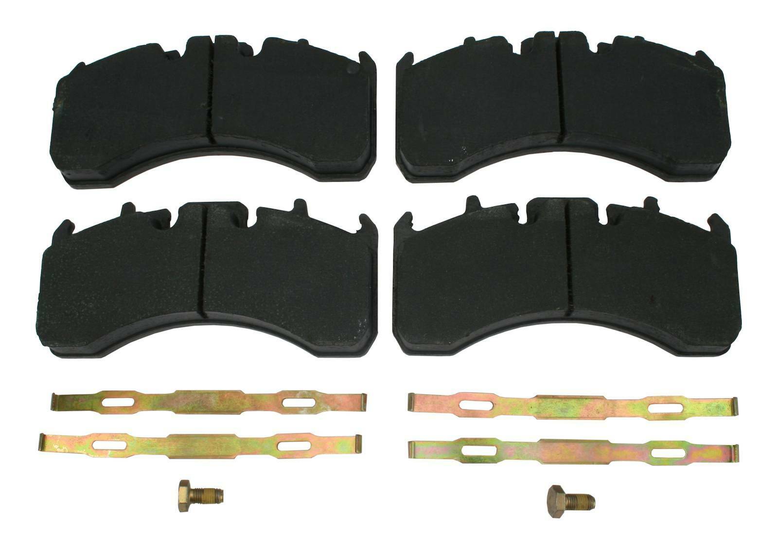 Disc brake pad kit DT Spare Parts 2.94097 Disc brake pad kit W: 210 mm S: 30 mm