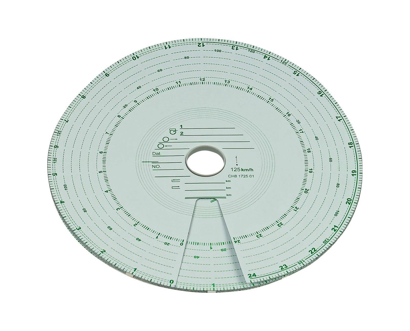 Juego de discos de tacógrafo DT Spare Parts 1.21640 Juego de discos de tacógrafo 7 días