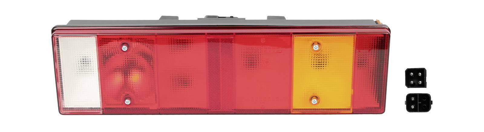 Tail lamp DT Spare Parts 2.24148 Tail lamp right Lb: 160 mm M8 L: 465 mm H: 130