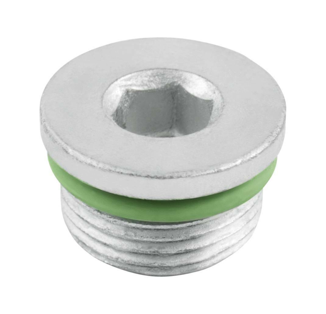 Screw plug DT Spare Parts 7.32210 Screw plug hub cover M27 x 2 L: 20 mm