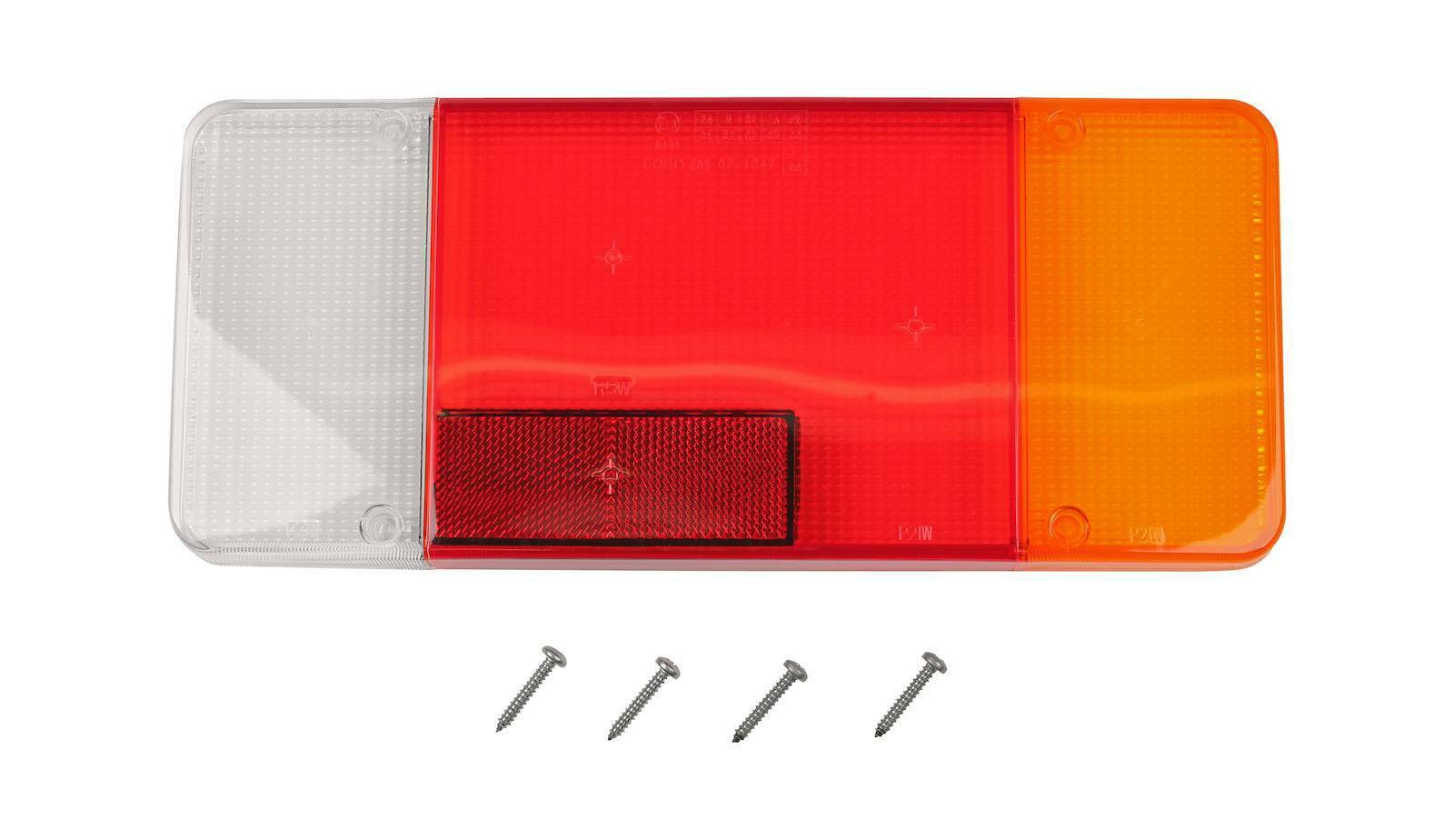 Tail lamp glass DT Spare Parts 7.25264 Tail lamp glass right Lb: 190 mm L: 305