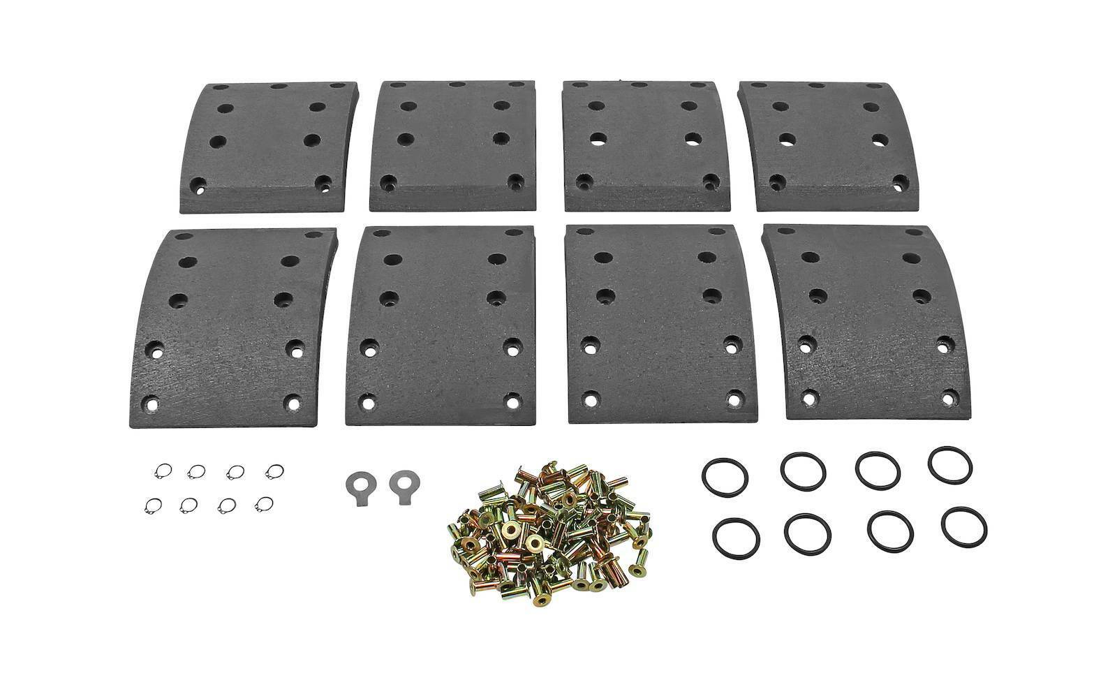 Drum brake lining kit DT Spare Parts 4.91458 Drum brake lining kit axle kit -