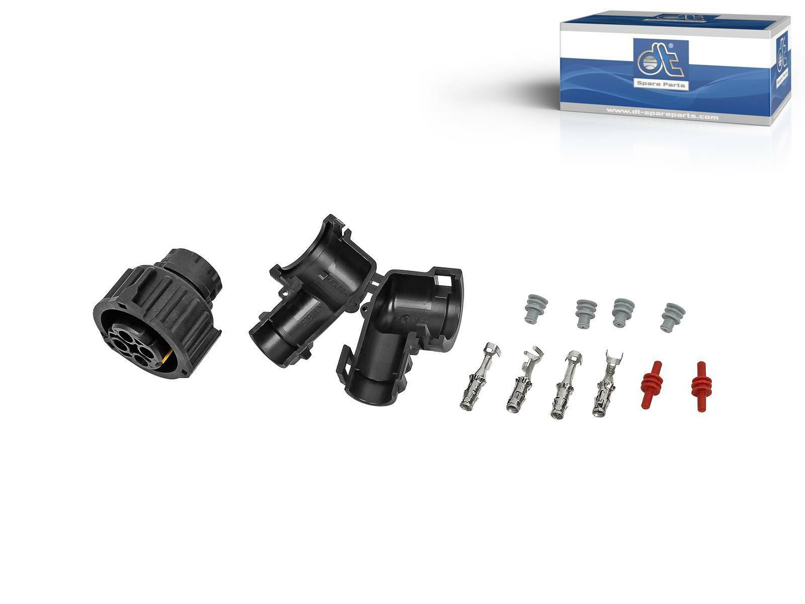 Kit reparación DT Spare Parts 4.96006 Kit reparación enchufe ?: 90° 4 polos