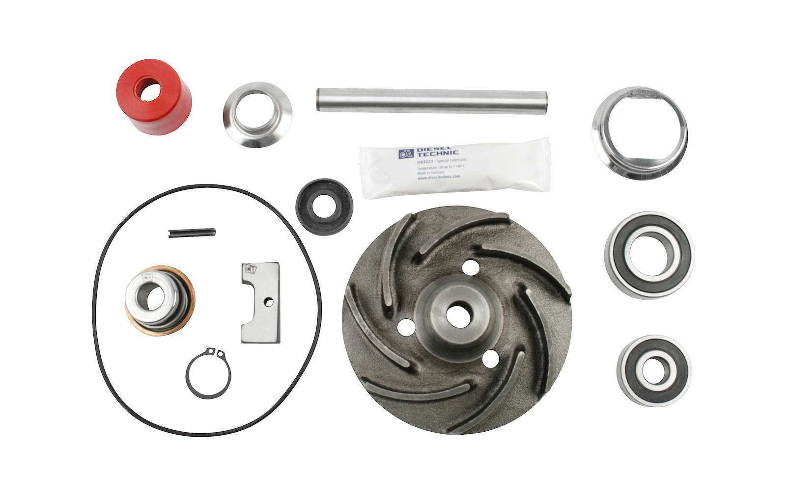 Repair kit DT Spare Parts 2.91521 Repair kit water pump DI: 139 mm