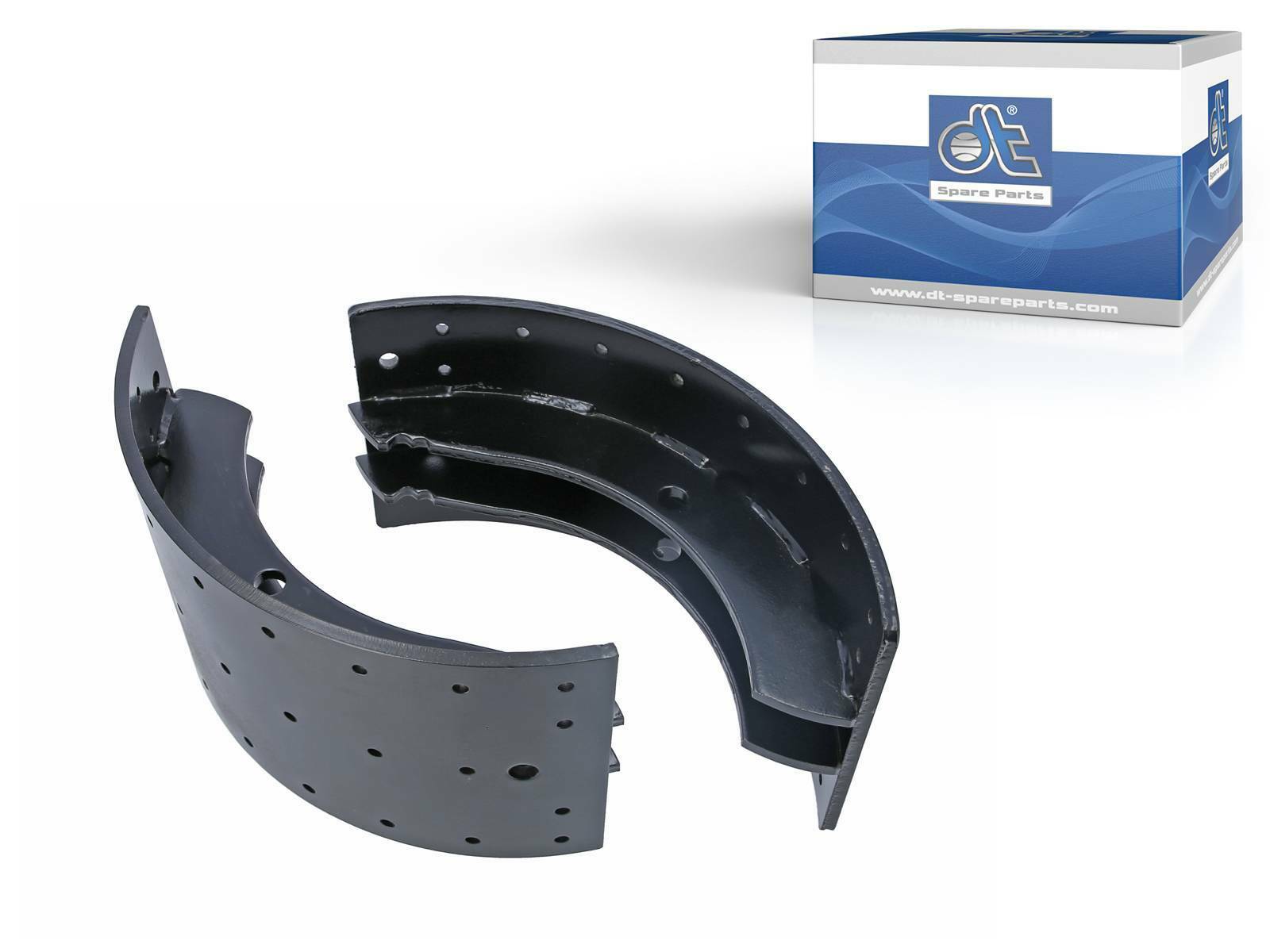 Brake shoe kit DT Spare Parts 2.40376 Brake shoe kit reinforced version D: 410