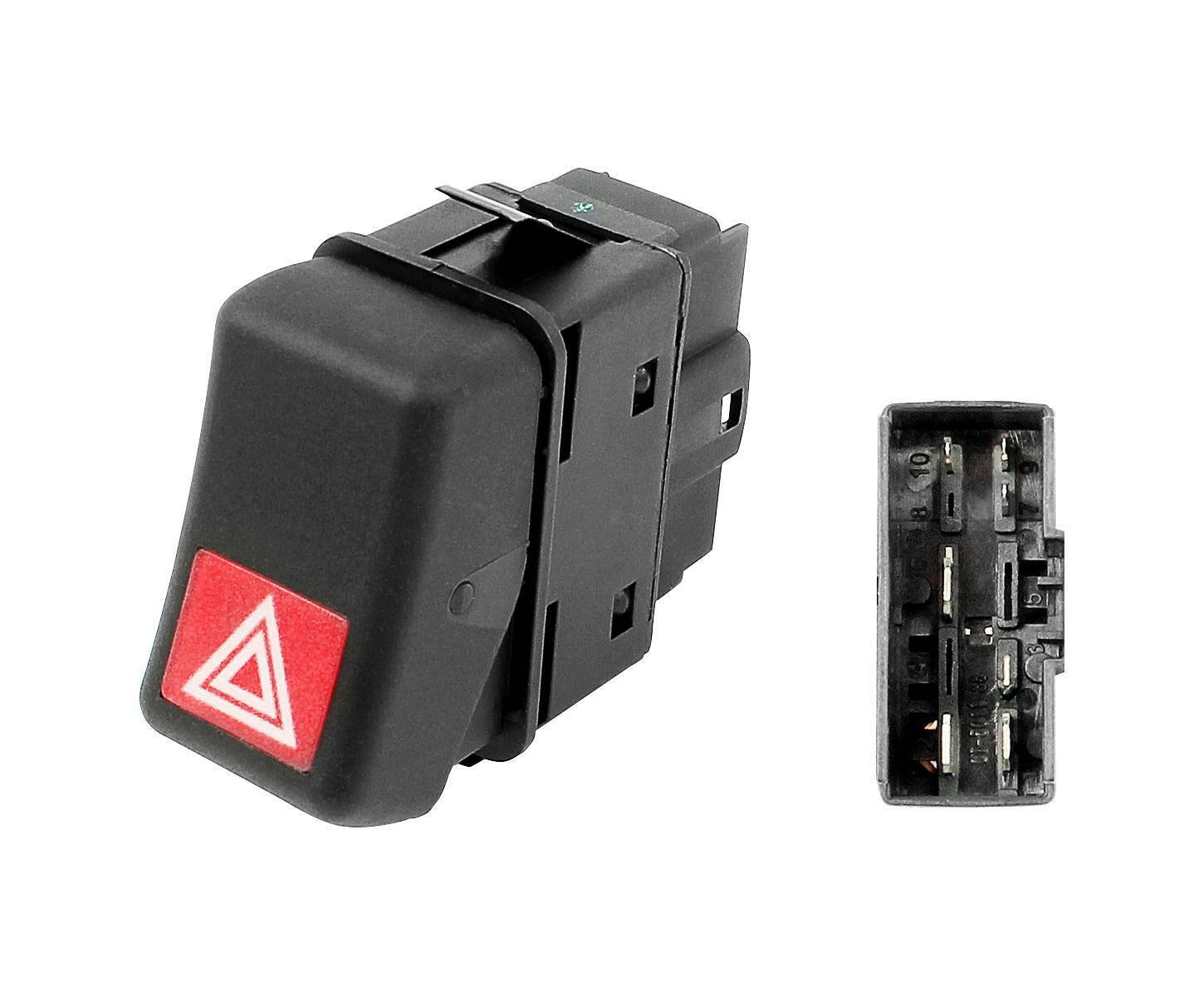 Hazard warning switch DT Spare Parts 2.25305 Hazard warning switch