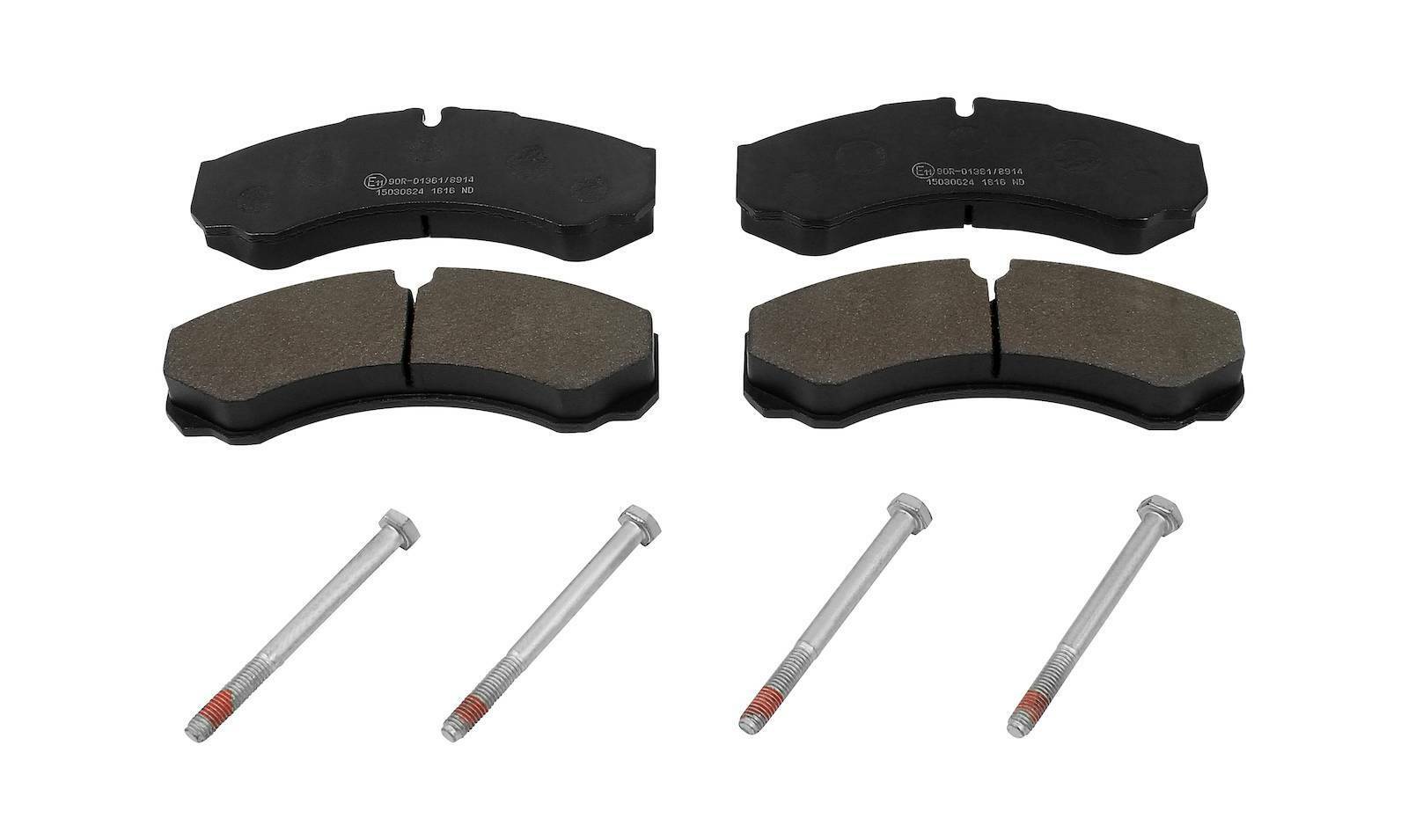 Disc brake pad kit DT Spare Parts 7.92615