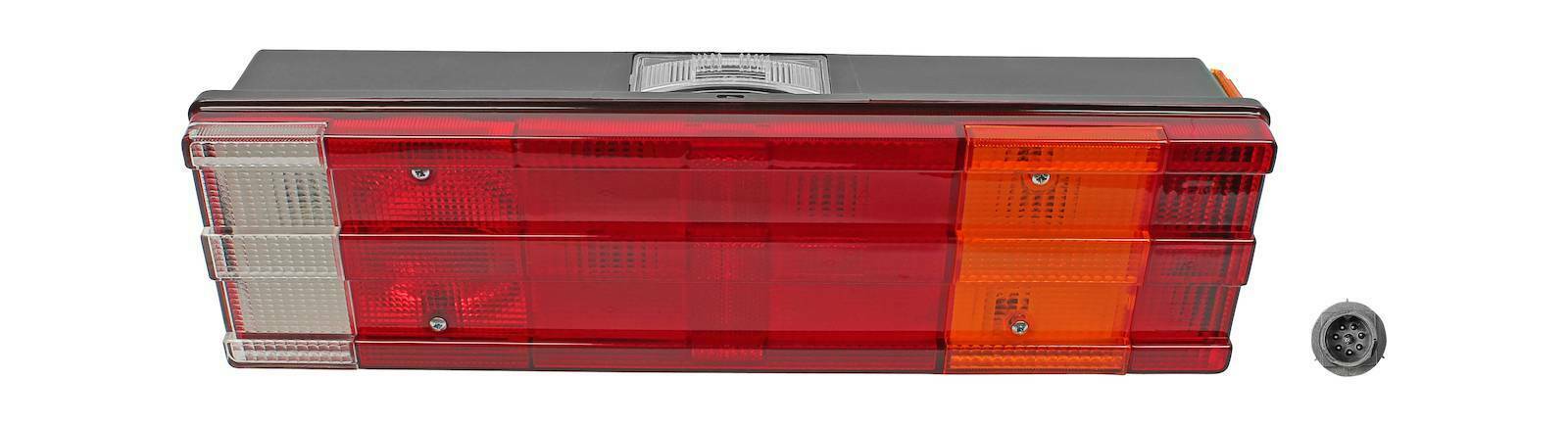 Tail lamp DT Spare Parts 4.62376 Tail lamp left, with license plate lamp P21W