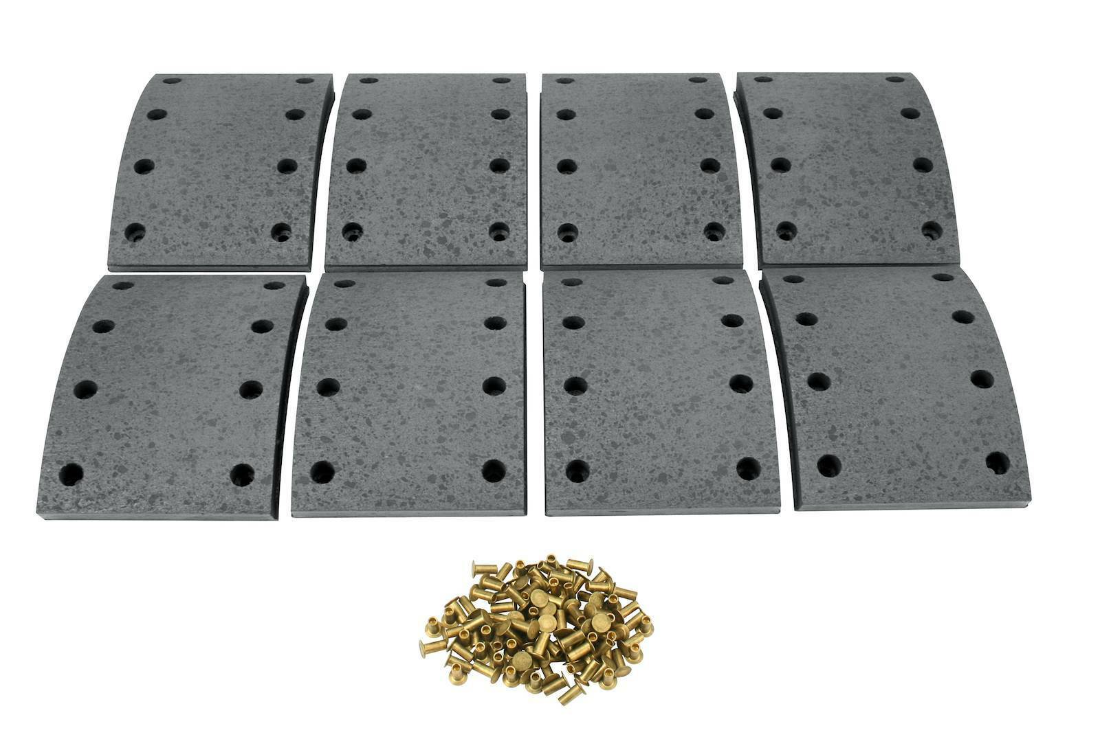 Drum brake lining kit DT Spare Parts 2.94051 Drum brake lining kit axle kit -