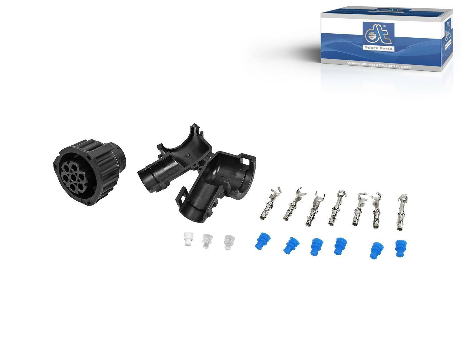 Kit reparación DT Spare Parts 4.96002 Kit reparación enchufe ?: 90° 7 polos