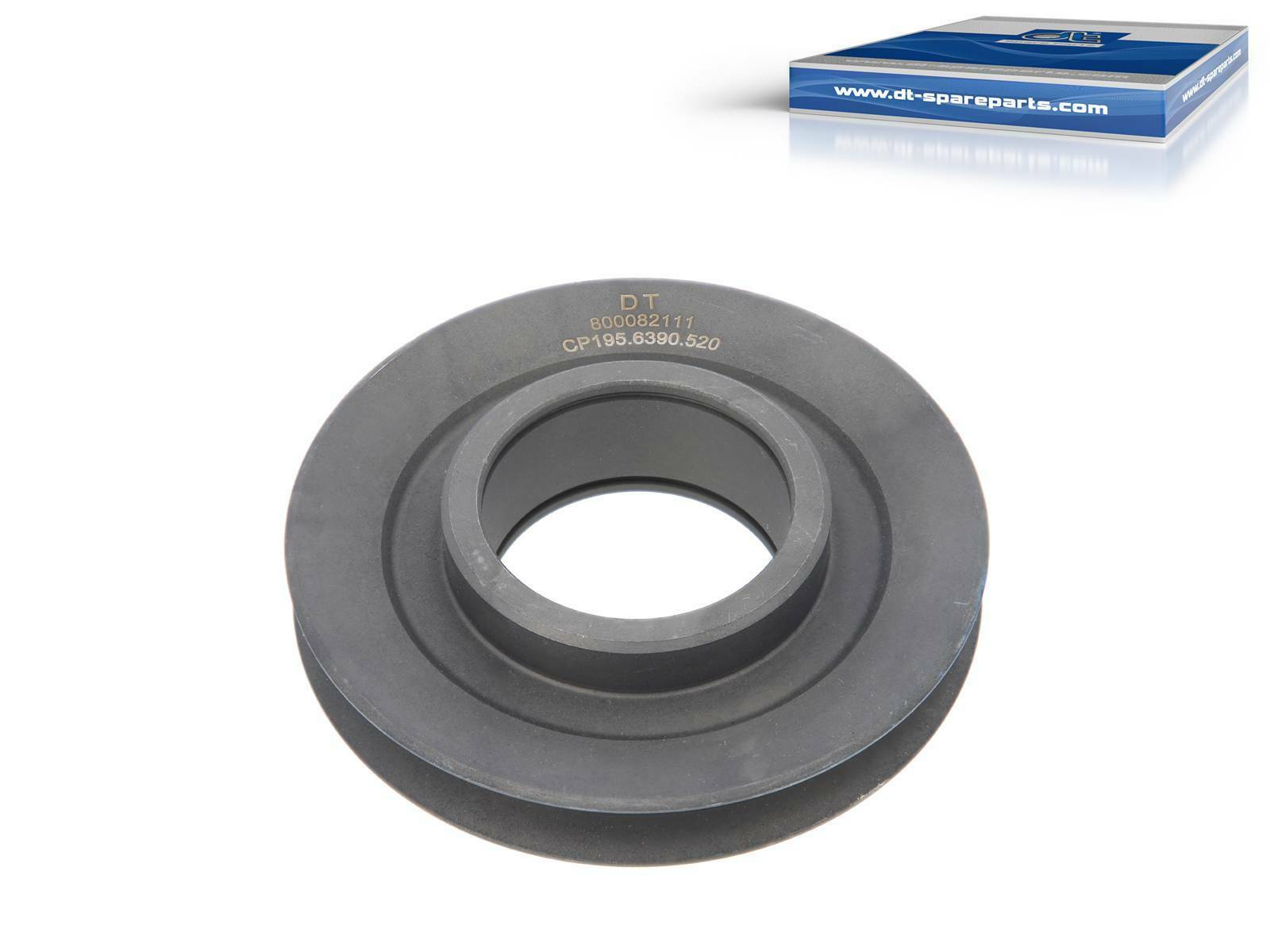 Polea DT Spare Parts 4.61520 Polea d: 52 mm DP: 120 mm W: 28,5 mm 1 ranuras